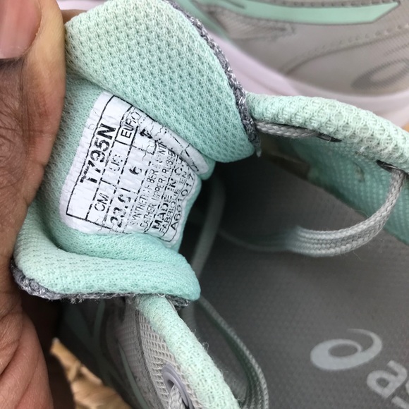 Asics Gel Torrance Running Shoe Blue/White Sz 6 - Picture 10 of 10